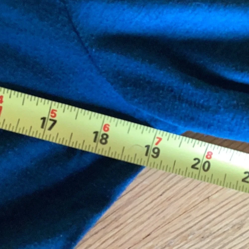 Two-Twenty Collection @blair.com deep blue knit midi dress with empire w… - Picture 11 of 13